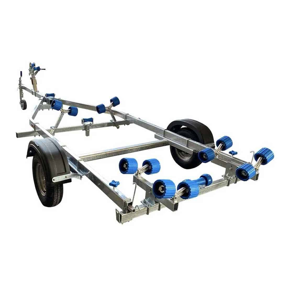 Extreme 750kg Keel Roller Galvanised Boat Trailer Blue