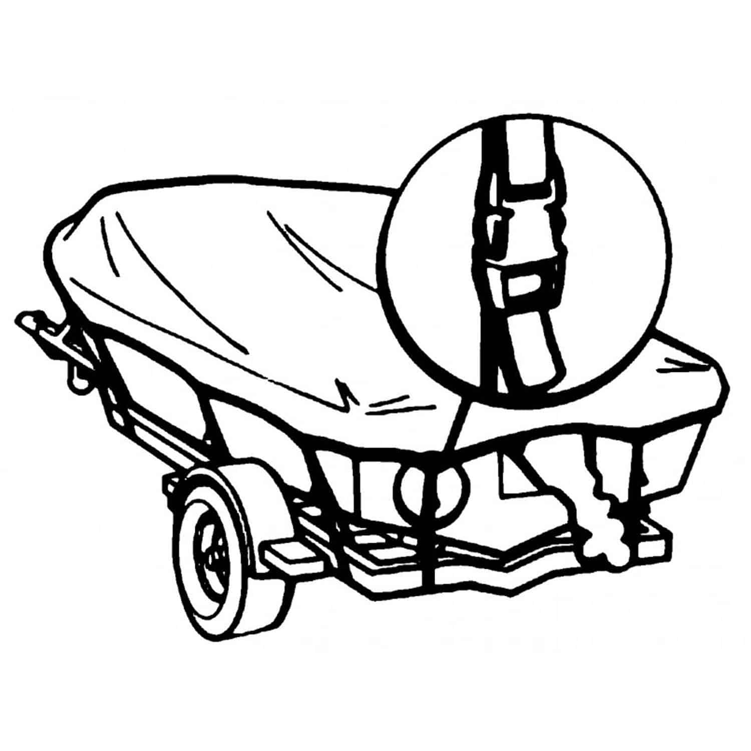 Boatworld Boat Cover Tie Down Kit Default Title