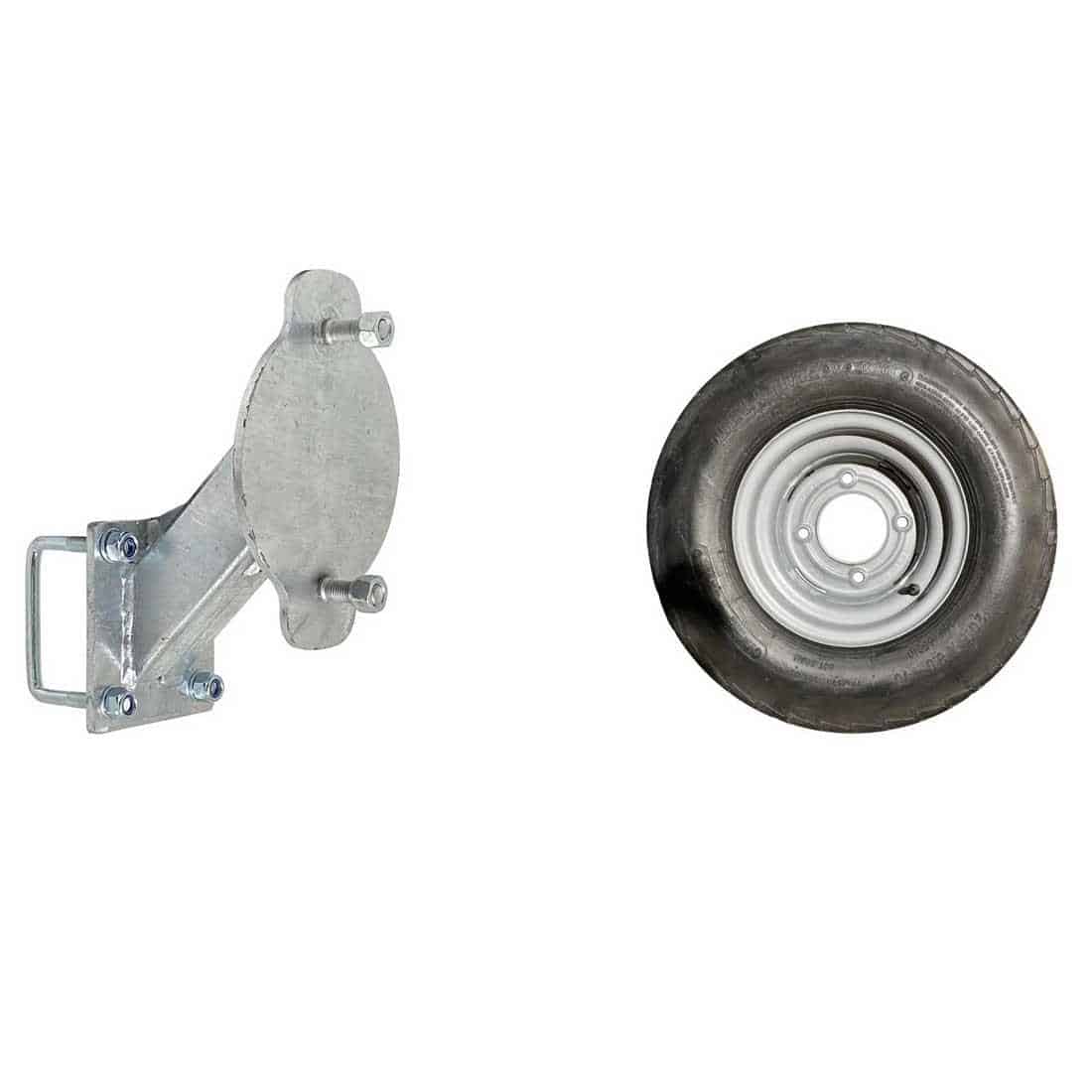 Extreme 10 Inch Balloon Wheel and Tyre with Carrier 139.7mm PCD 80 40