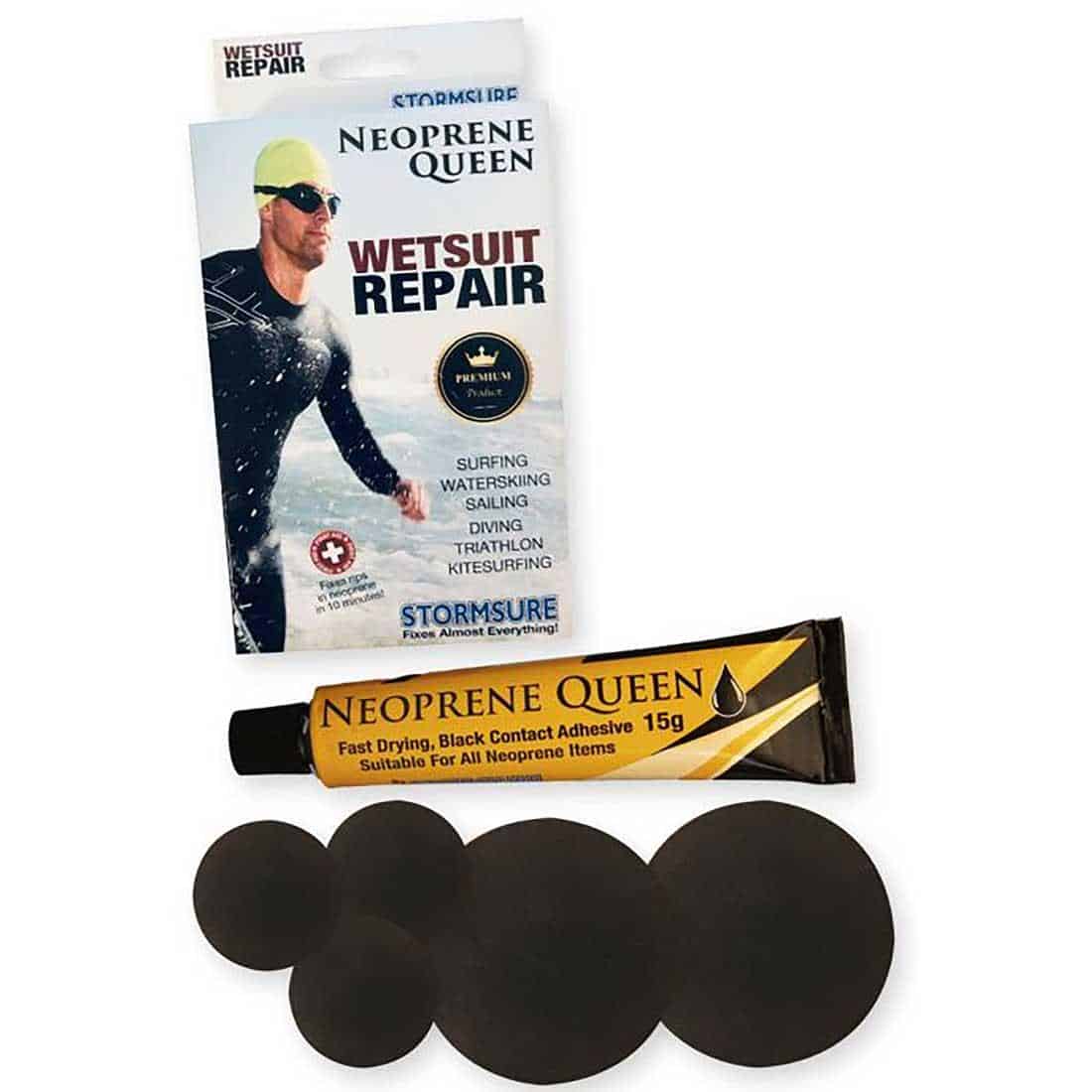 Stormsure Premium Neoprene Queen Wetsuit Repair Kit Default Title