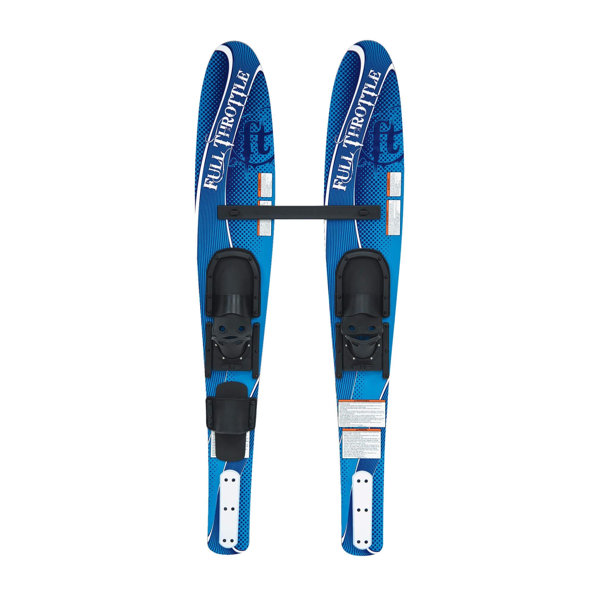 Full Throttle Junior Water Skis Blue Default Title