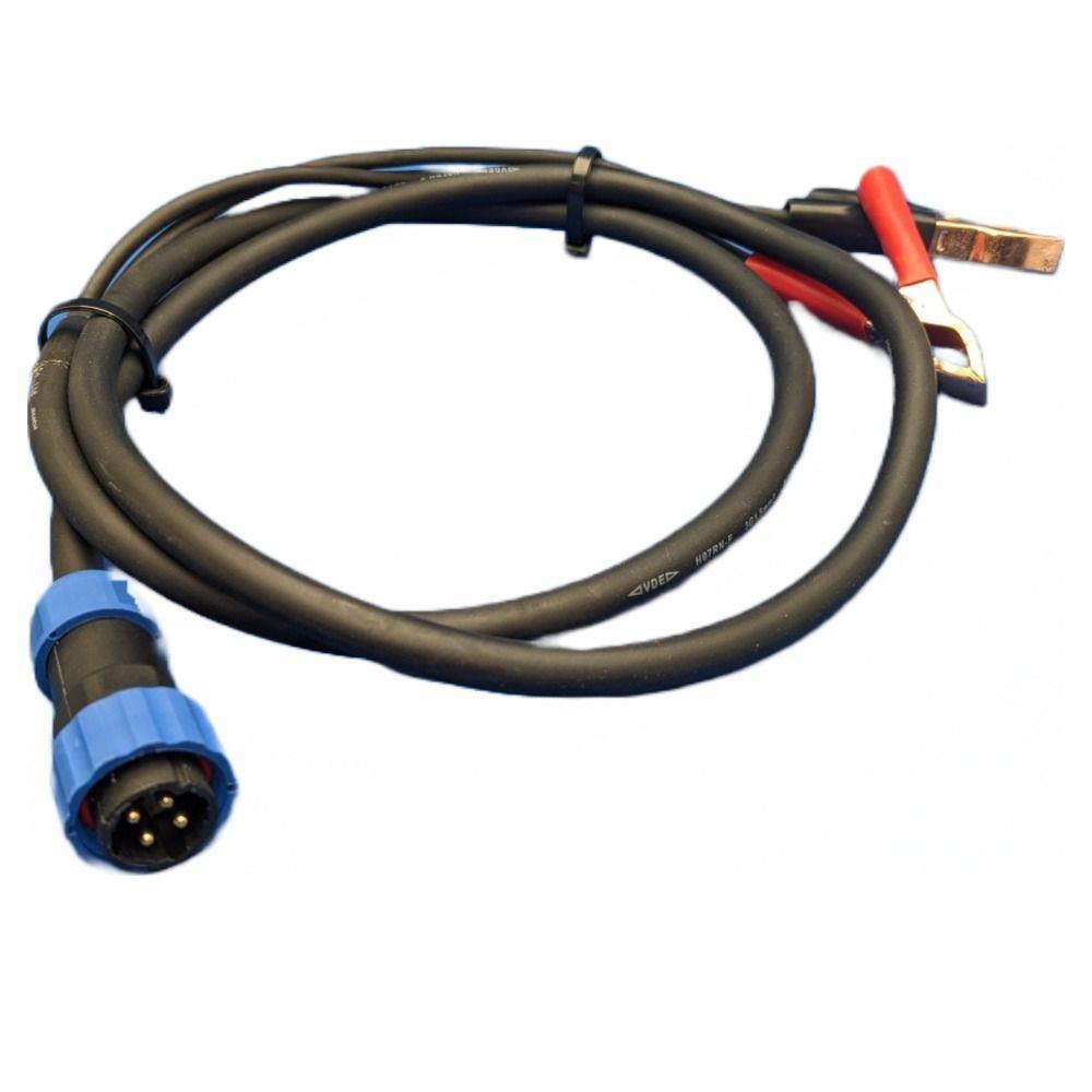 ThrustMe External 12/24V Battery Cable with Clamps for Kicker Default Title