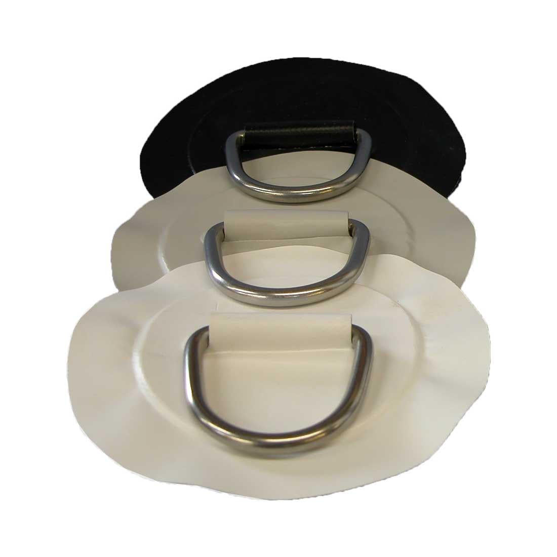 IBS PVC Circular Patch with Eye 150mm x 50mm White