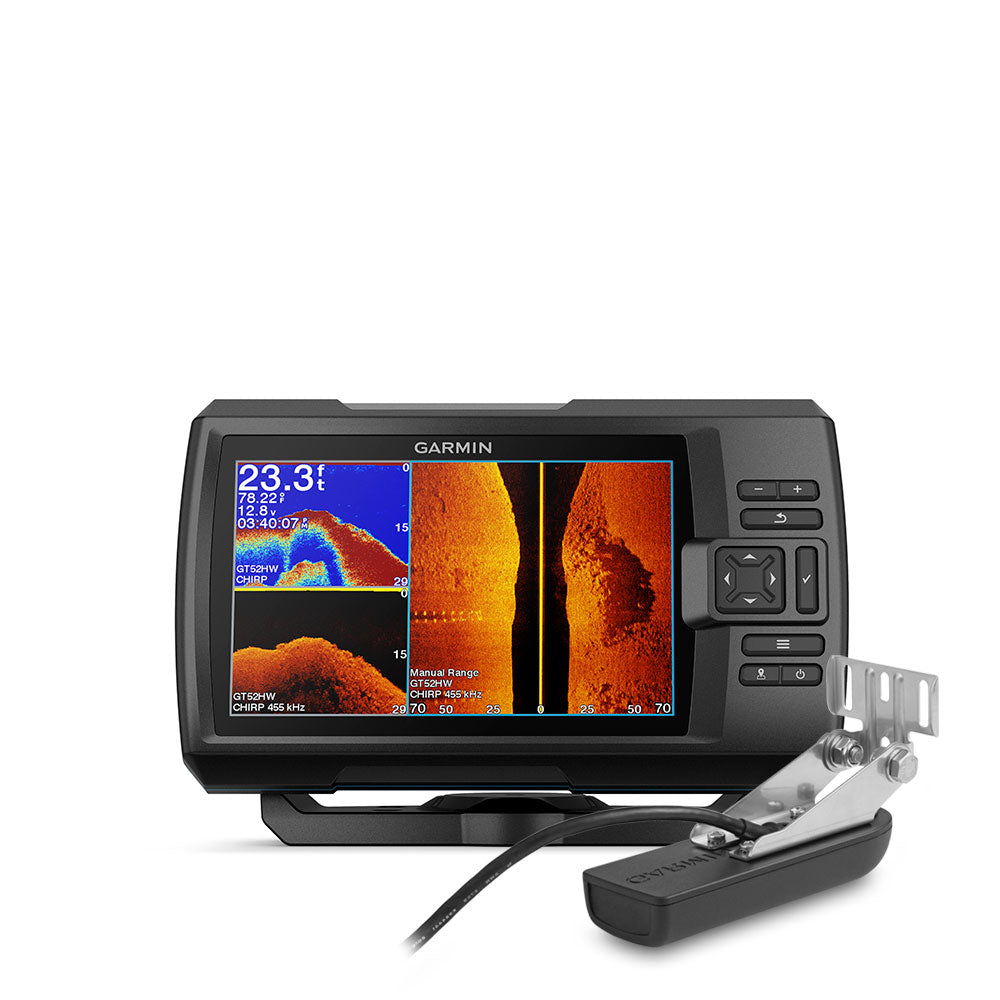 Garmin Striker Vivid 7sv Fishfinder & GT52HW-TM Transducer Default Title