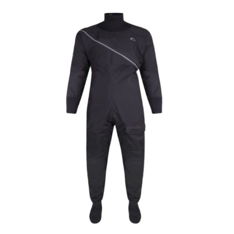 Typhoon Mens Ezeedon 2.0 Front Entry Drysuit Black/Grey Drysuit