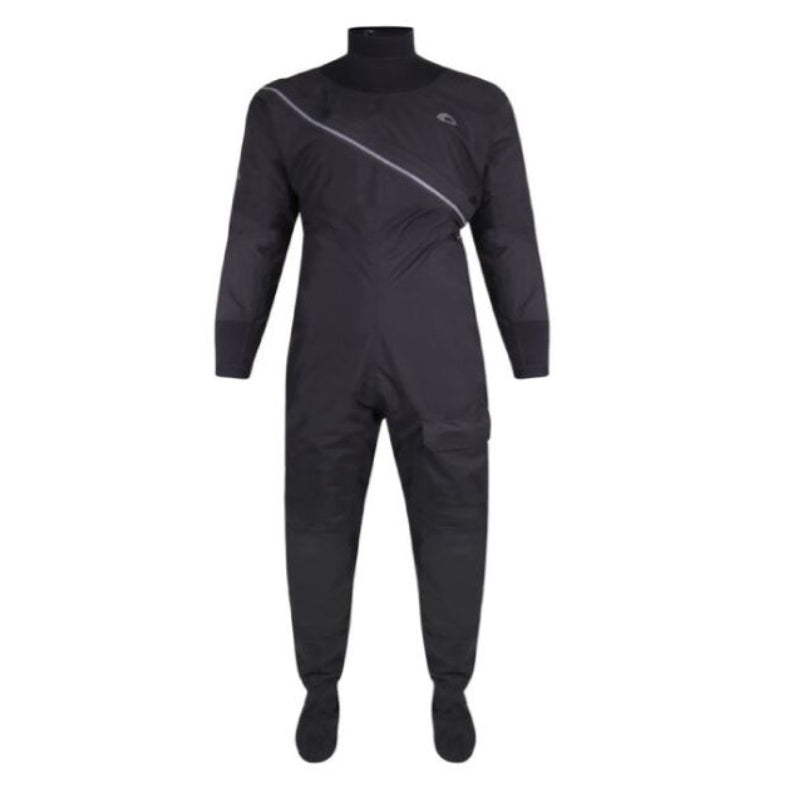 Typhoon Mens Ezeedon 2.0 Front Entry Drysuit Black/Grey Drysuit