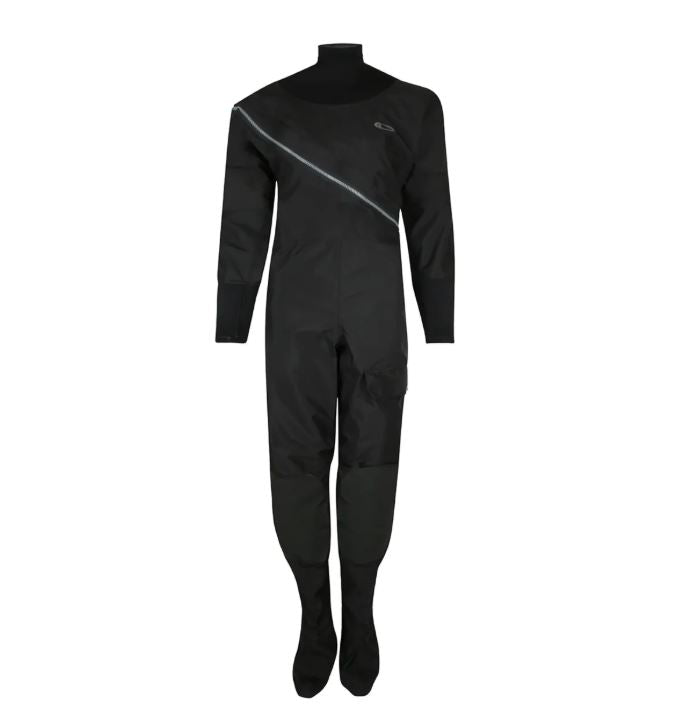 Typhoon Womens Ezeedon 2.0 Front Entry Drysuit Black/Grey Drysuit