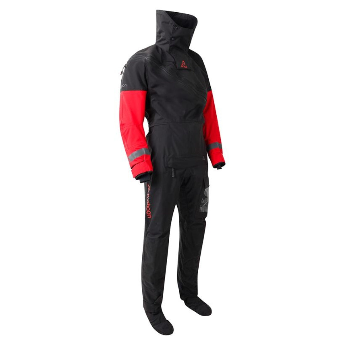 Typhoon Max-B 2.0 Front Entry Drysuit Black/Red Drysuit