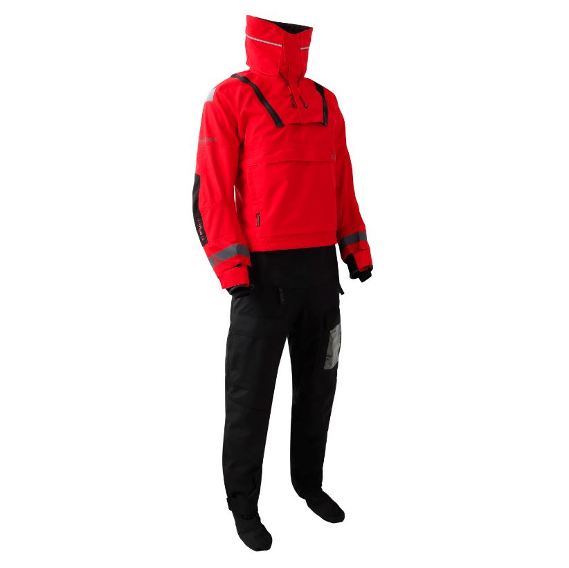 Typhoon PS440 2.0 Hinge Entry Drysuit Red/Black Drysuit