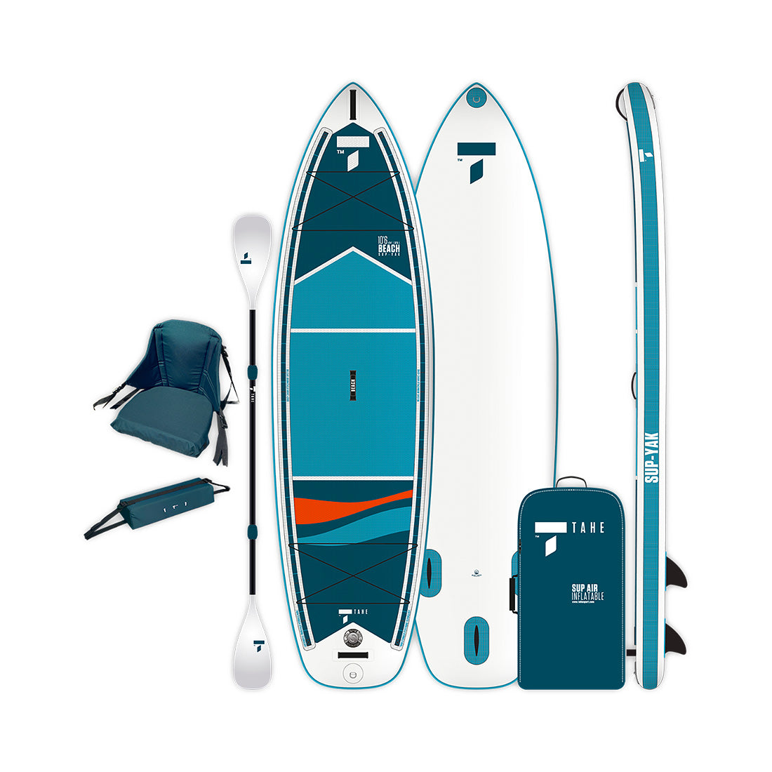 Tahe 10'6" Beach Sup-Yak + Kayak Kit Stand Up Paddleboard