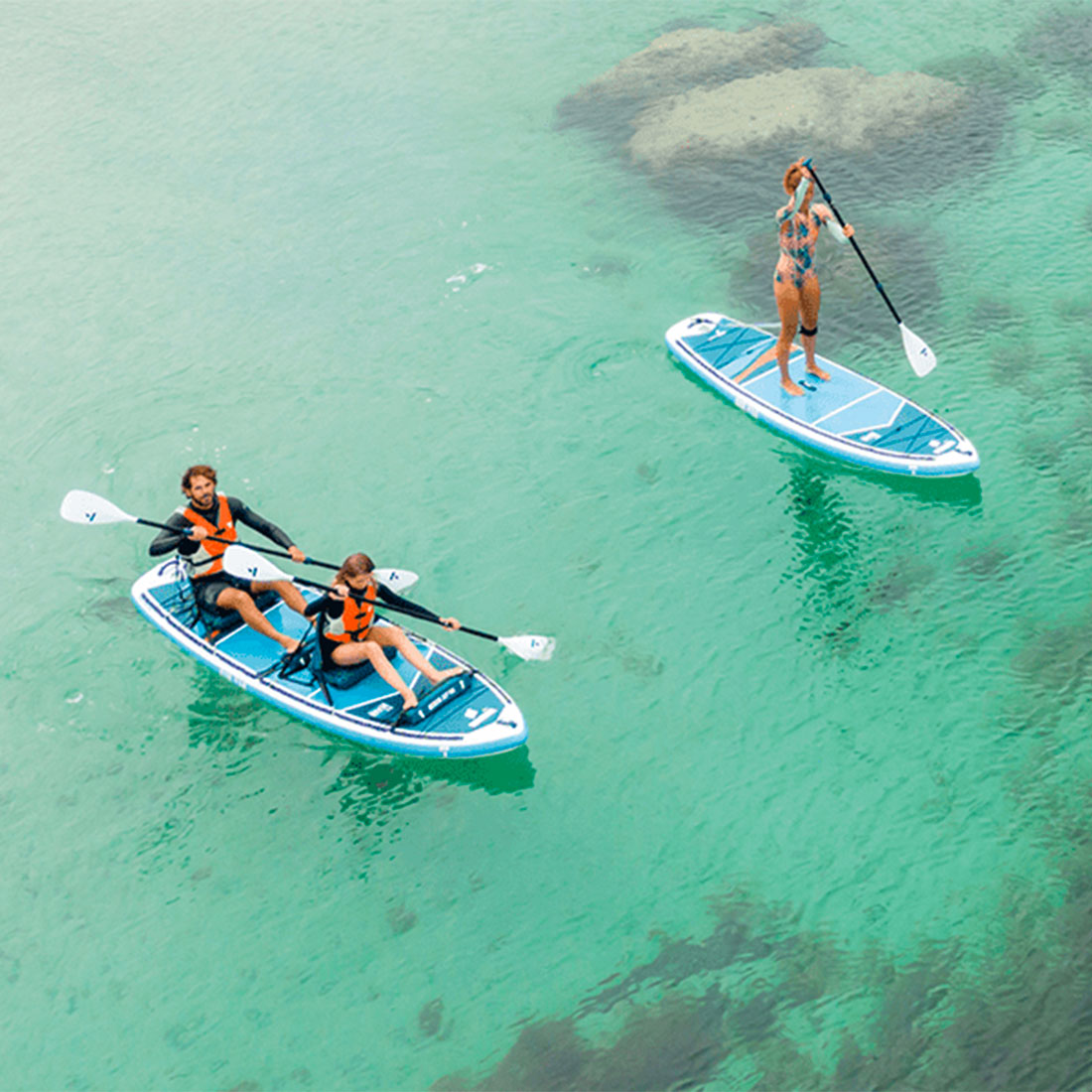 Tahe 11'6" Beach Sup-Yak + Kayak Kit Stand Up Paddle Board