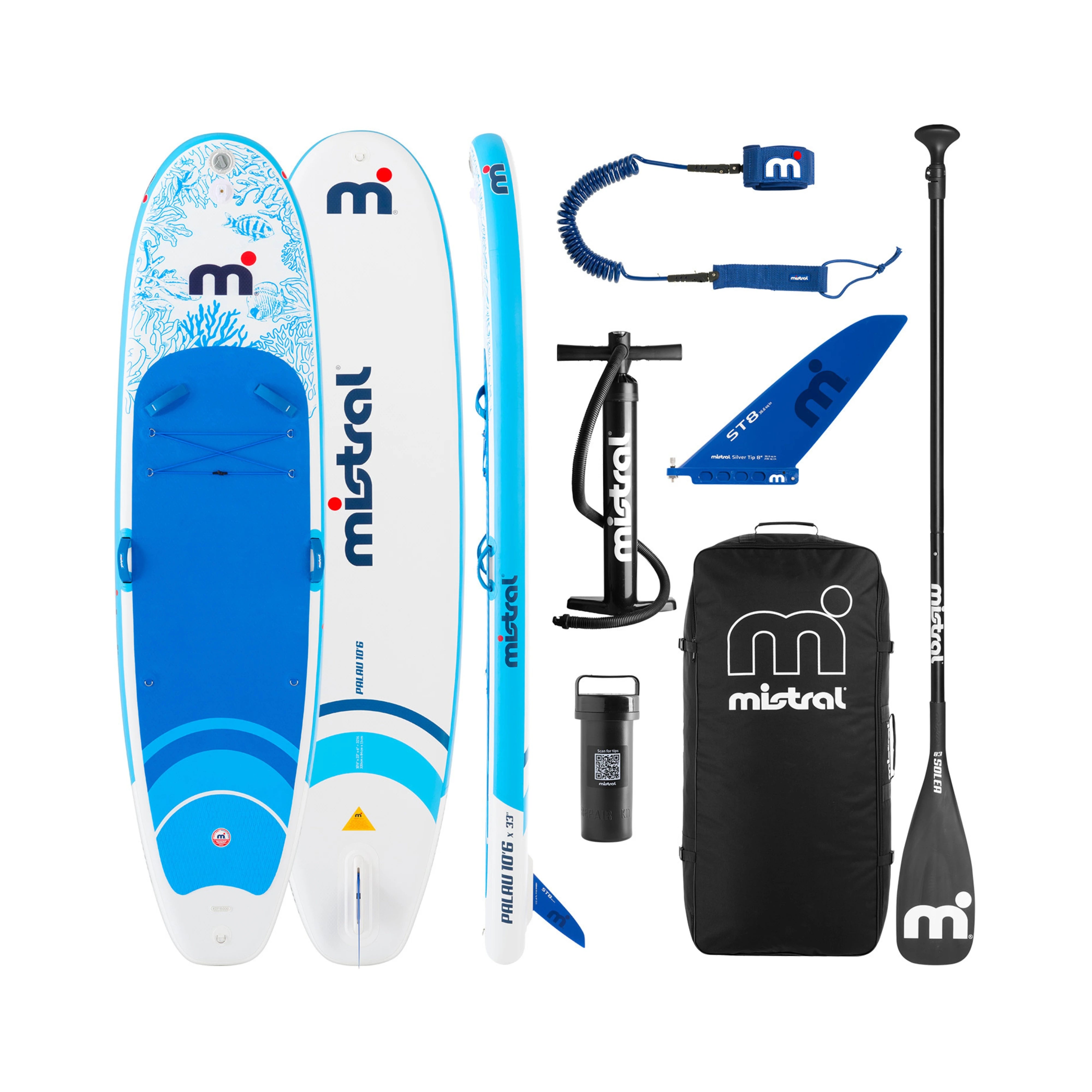 Mistral Palau 10'6" Inflatable SUP Set Stand Up Paddleboard