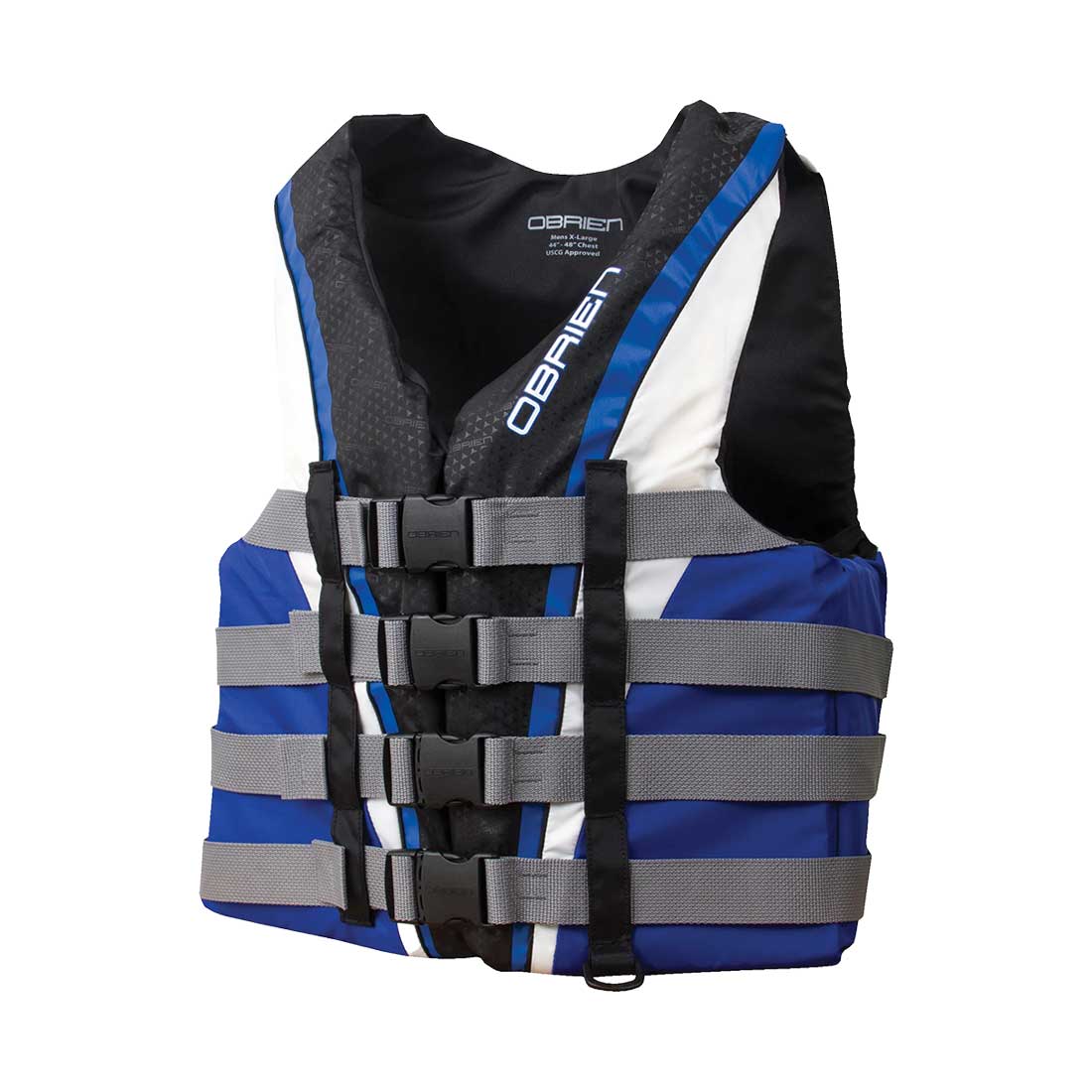 O'Brien Men's 4-Belt Pro Life Jacket Blue