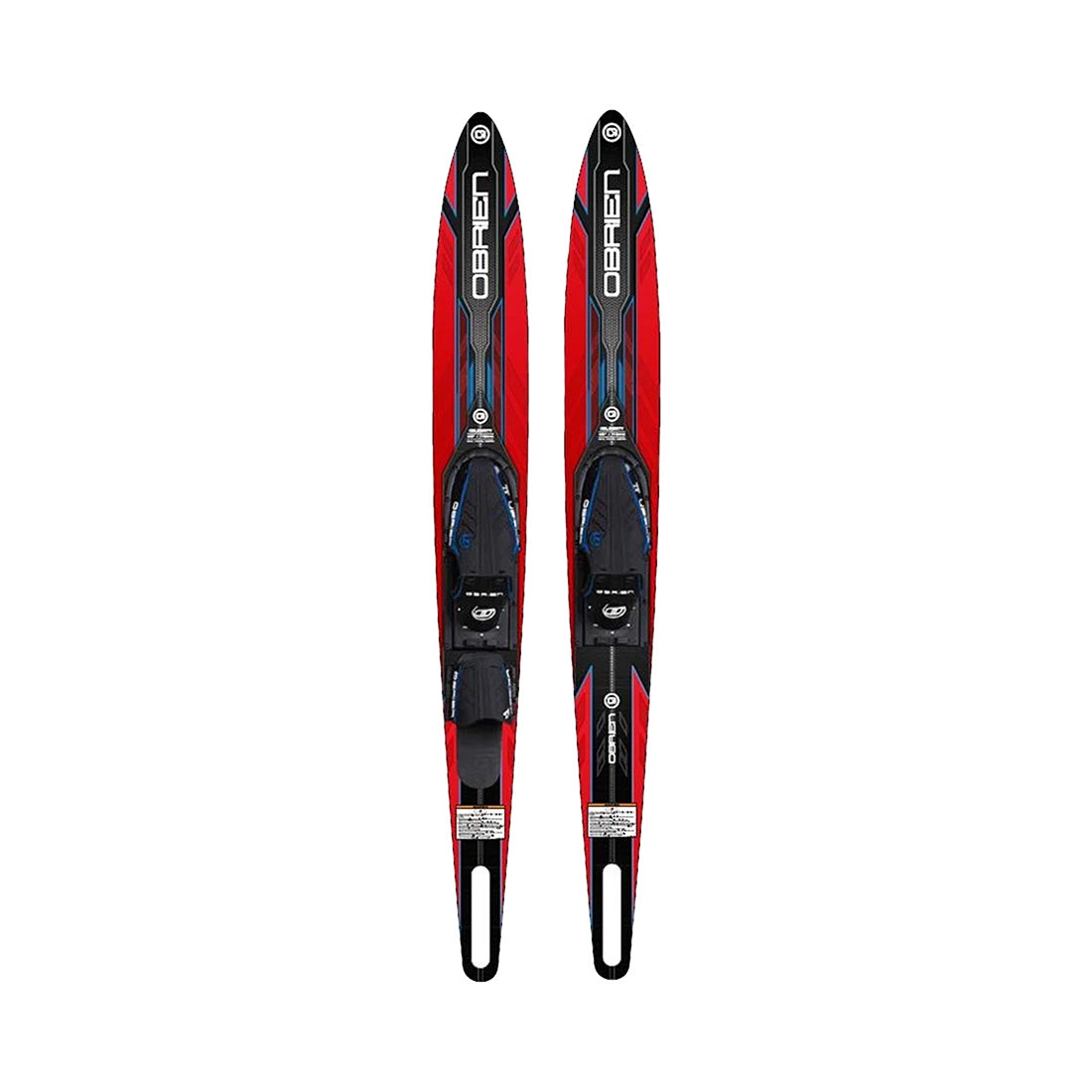 O'Brien Celebrity Combo Skis 68" with X-7 Bindings Red