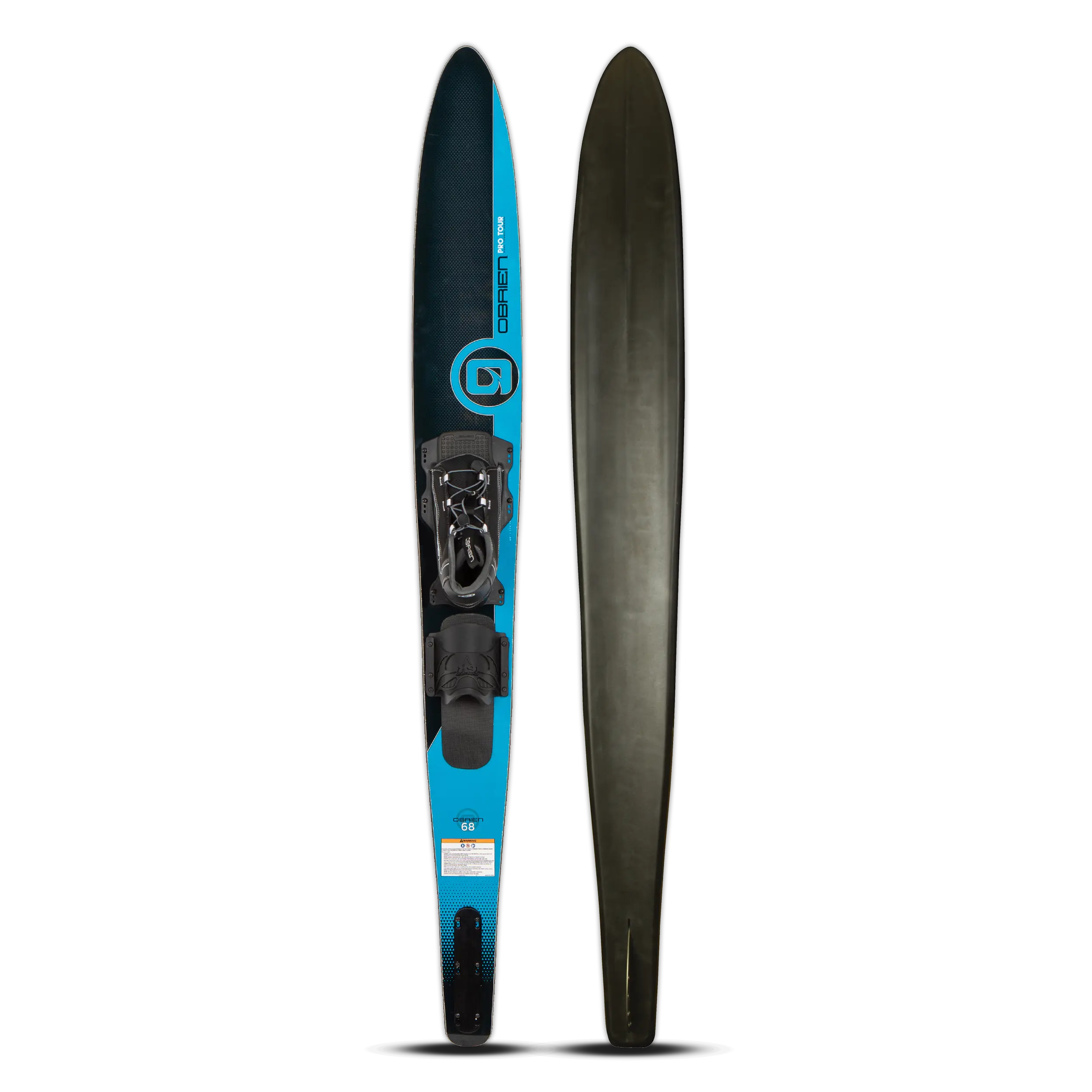 O'Brien Pro Tour Slalom Ski Aqua with Z9 Bindings | 68in Slalom Skis