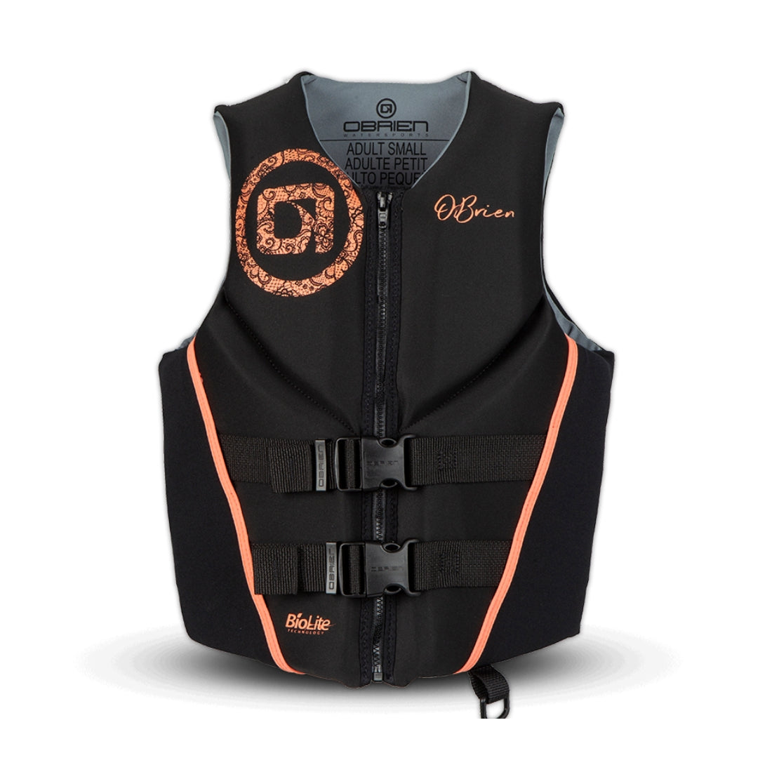 O'Brien Women's Traditional Life Jacket Coral Life Jacket