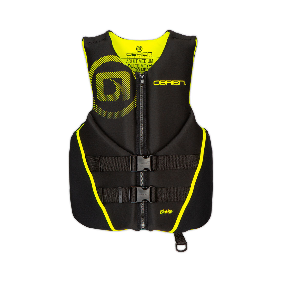 O'Brien Men's Traditional Life Jacket Yellow Life Jacket