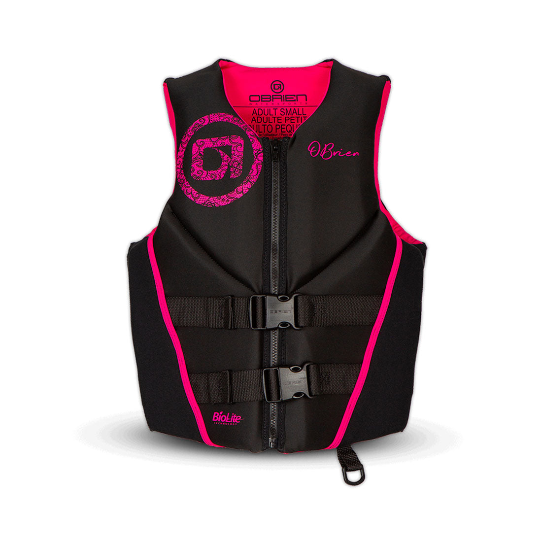 O'Brien Women's Traditional Life Jacket Pink Life Jacket