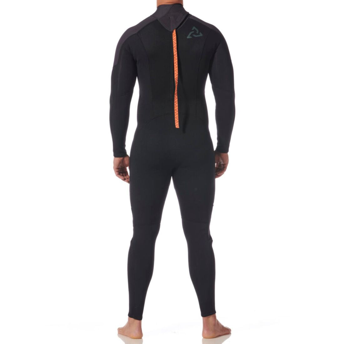 Typhoon Men's Essential 3/2mm Full Wetsuit BZ Black/Solar Men's Wetsuit