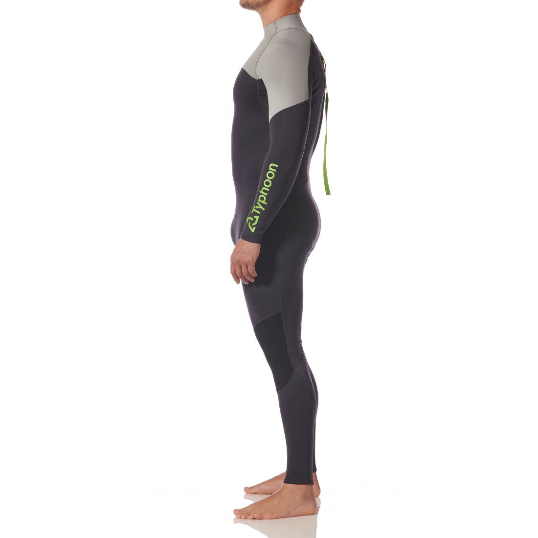 Typhoon Men's Essential 3/2mm Full Wetsuit BZ Graphite/Slate Men's Wetsuit