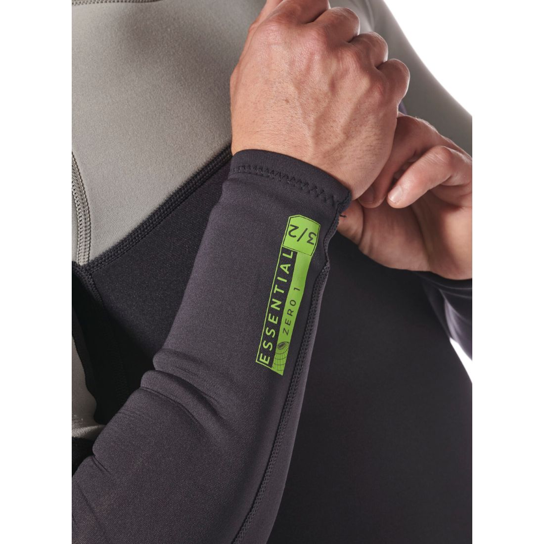 Typhoon Men's Essential 3/2mm Full Wetsuit BZ Graphite/Slate Men's Wetsuit