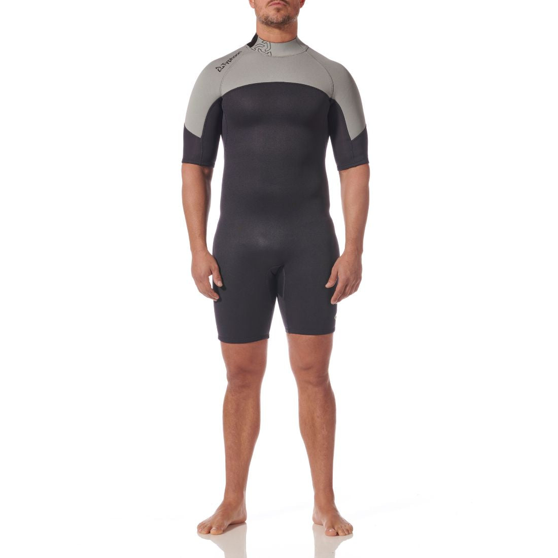 Typhoon Men's Essential 3/2mm Shorty Wetsuit BZ Graphite/Slate Men's Wetsuit