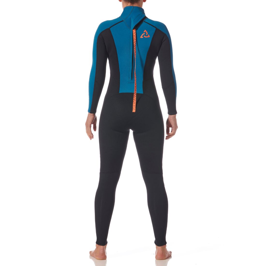 Typhoon Women's Essential 3/2mm Full Wetsuit BZ Ocean/Black Women's Wetsuit