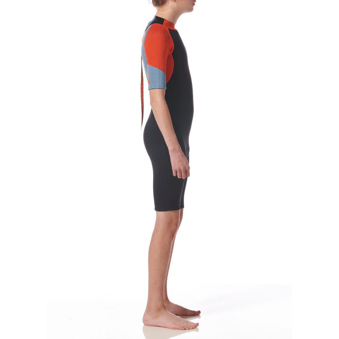 Typhoon Kids Essential 3/2mm Shorty Wetsuit BZ Ember/Black Kids Wetsuit