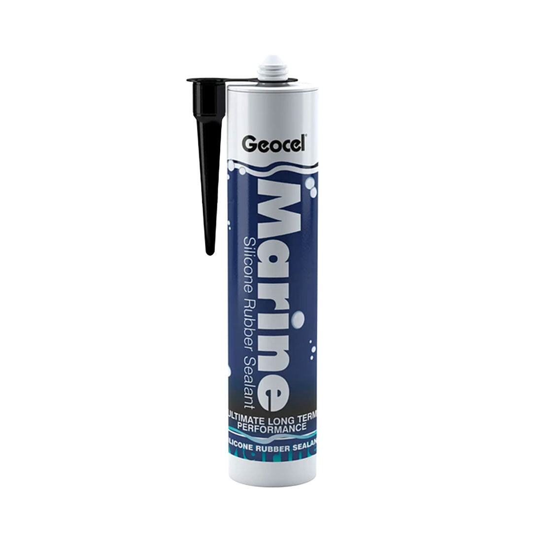 Geocel Marine Silicone Rubber Sealant 310ml Black Silicone