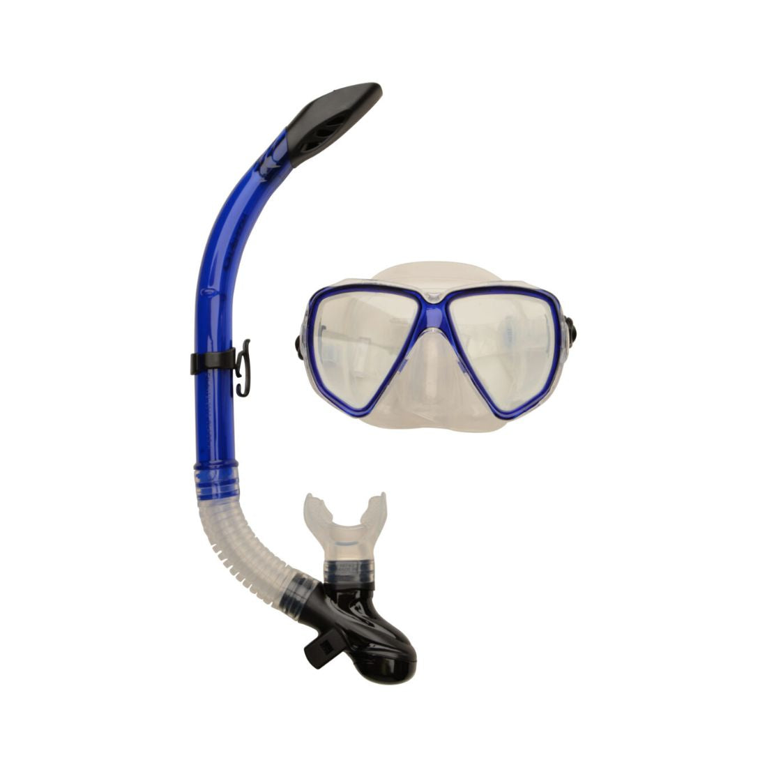 Typhoon Kids Mask & Snorkel Combo Set with Mesh Bag Blue
