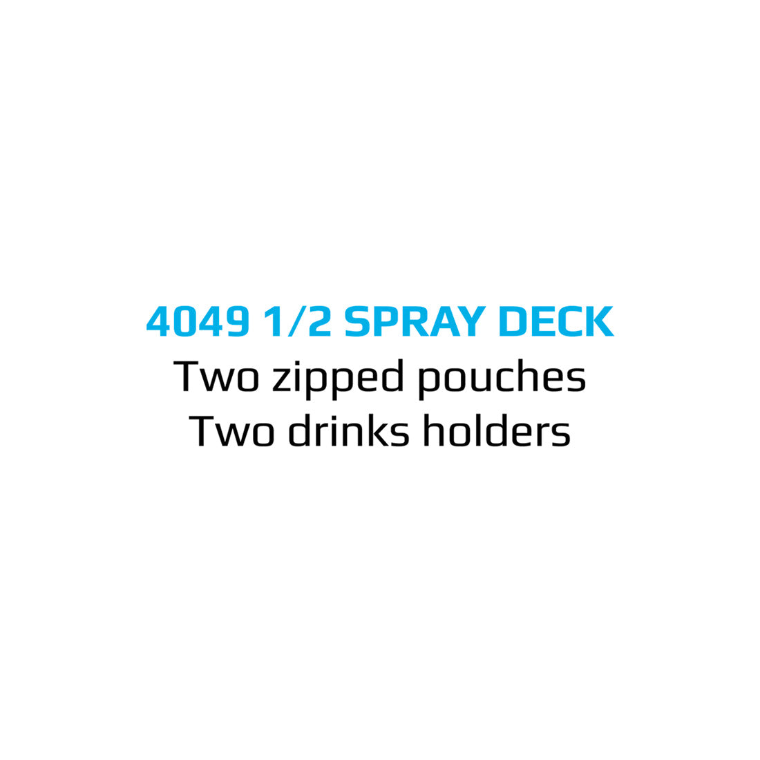 Riber Half Spray Deck Kayak Spray Deck