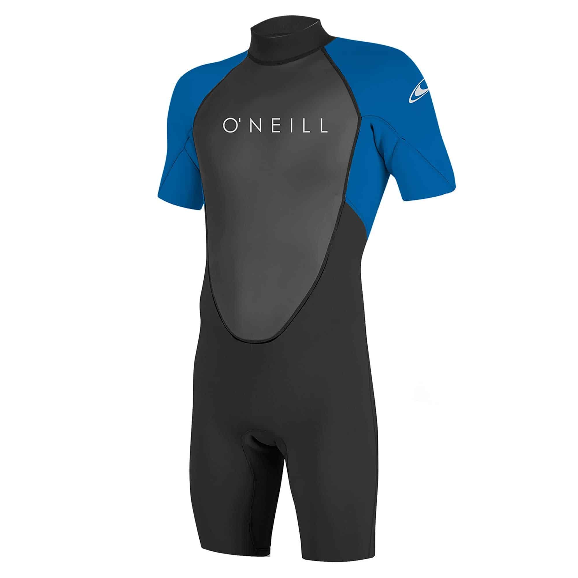 O'Neill Mens Reactor II 2/1mm Shorty Black/Ocean