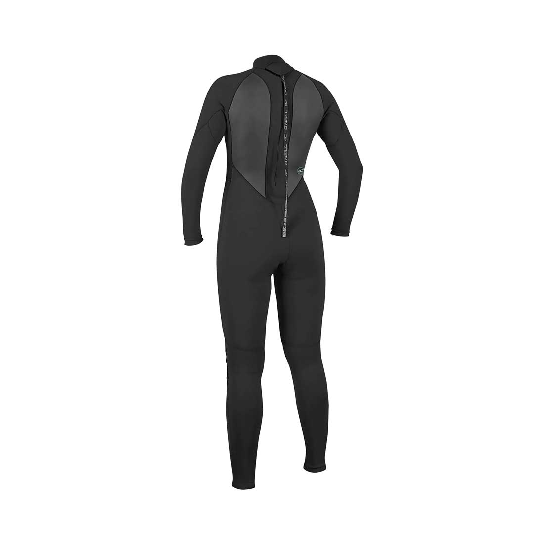 O'Neill Women's Reactor 2 3/2mm Back Zip Full Wetsuit Black/Black