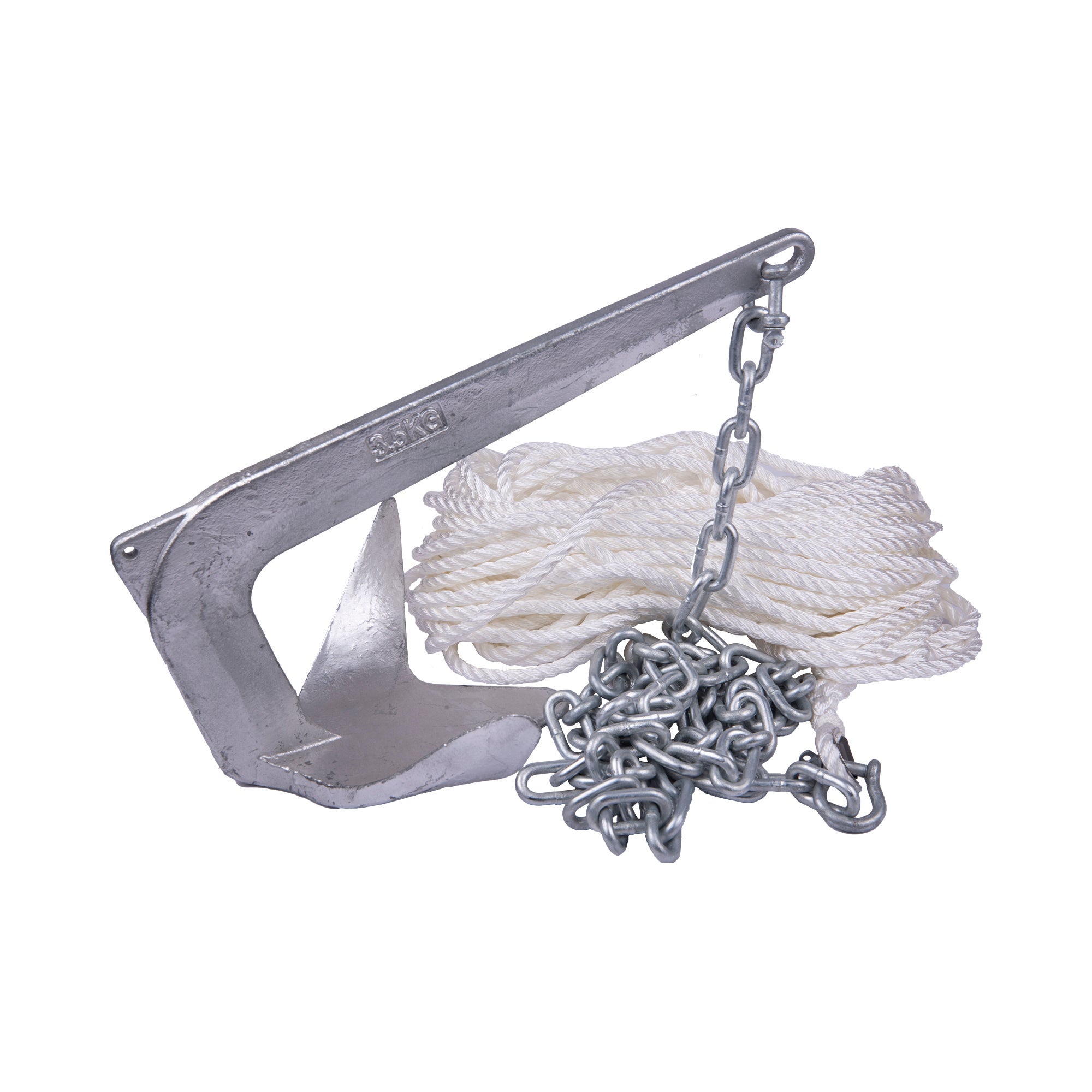 Boatworld 5kg Bruce Claw Anchor Kit