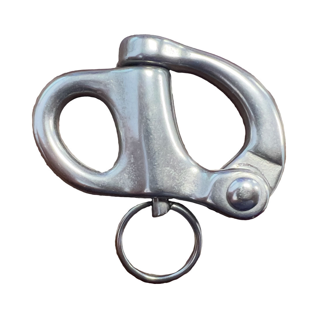 Boatworld Stainless Steel 52mm Fixed Snap Shackle