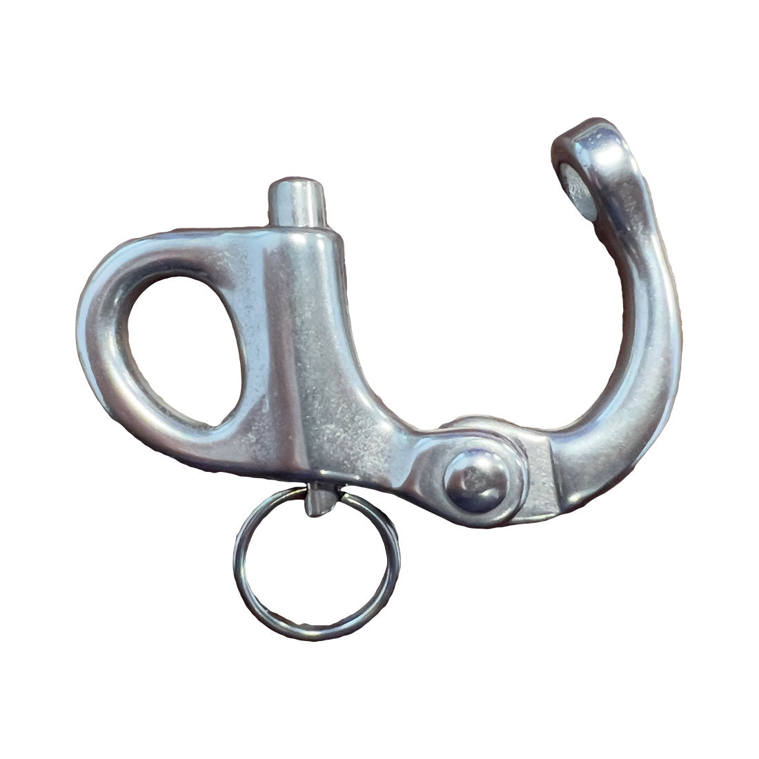 Boatworld Stainless Steel 52mm Fixed Snap Shackle