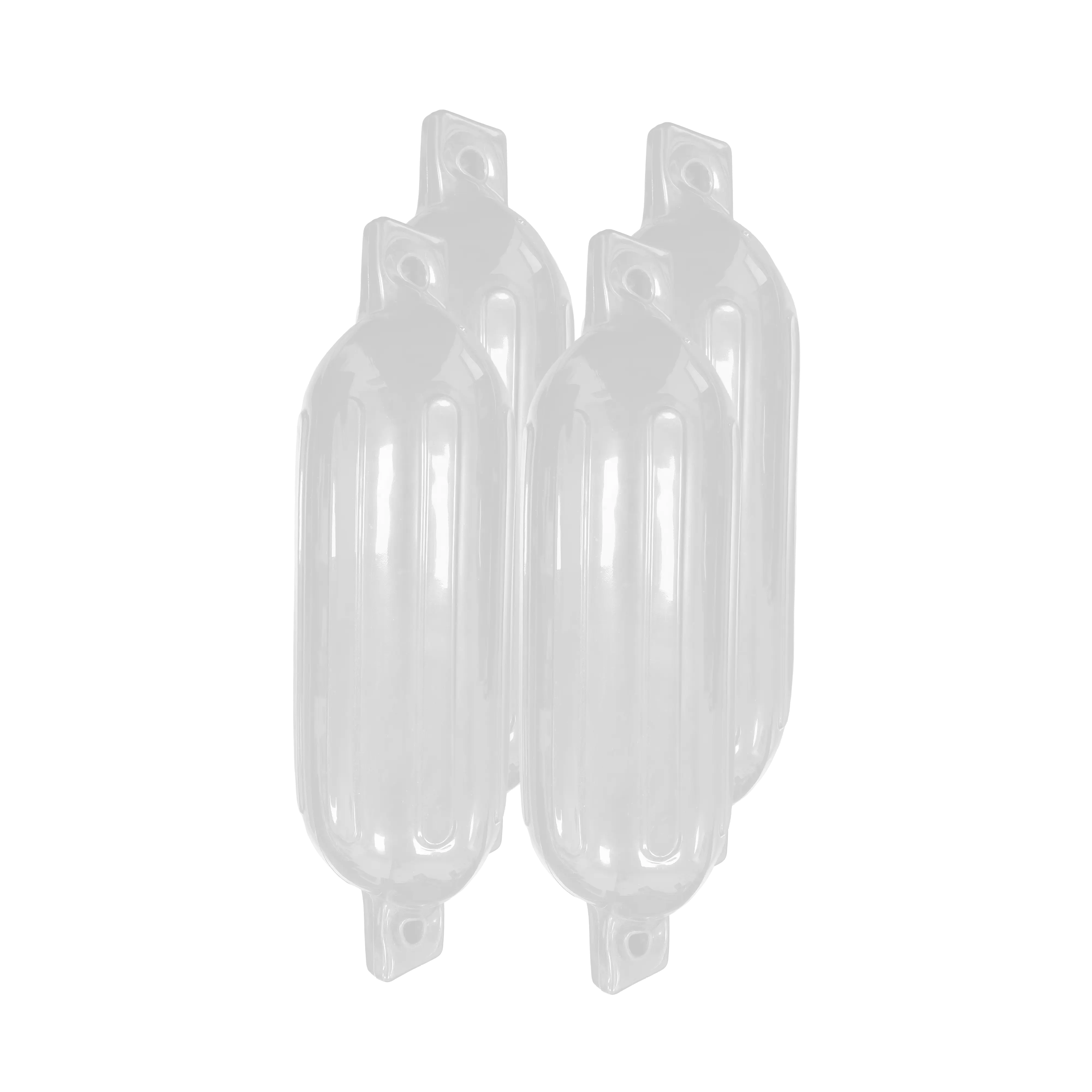 Boatworld Ribbed 20in Fender 4 pack White Fender