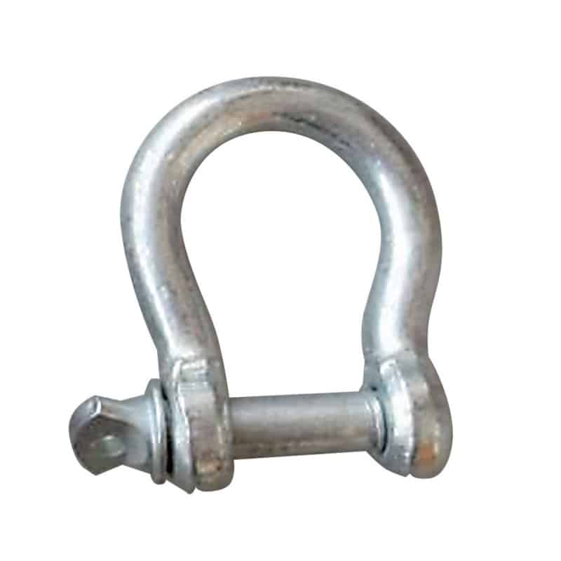 Boatworld Galvanised Bow Shackle 10mm