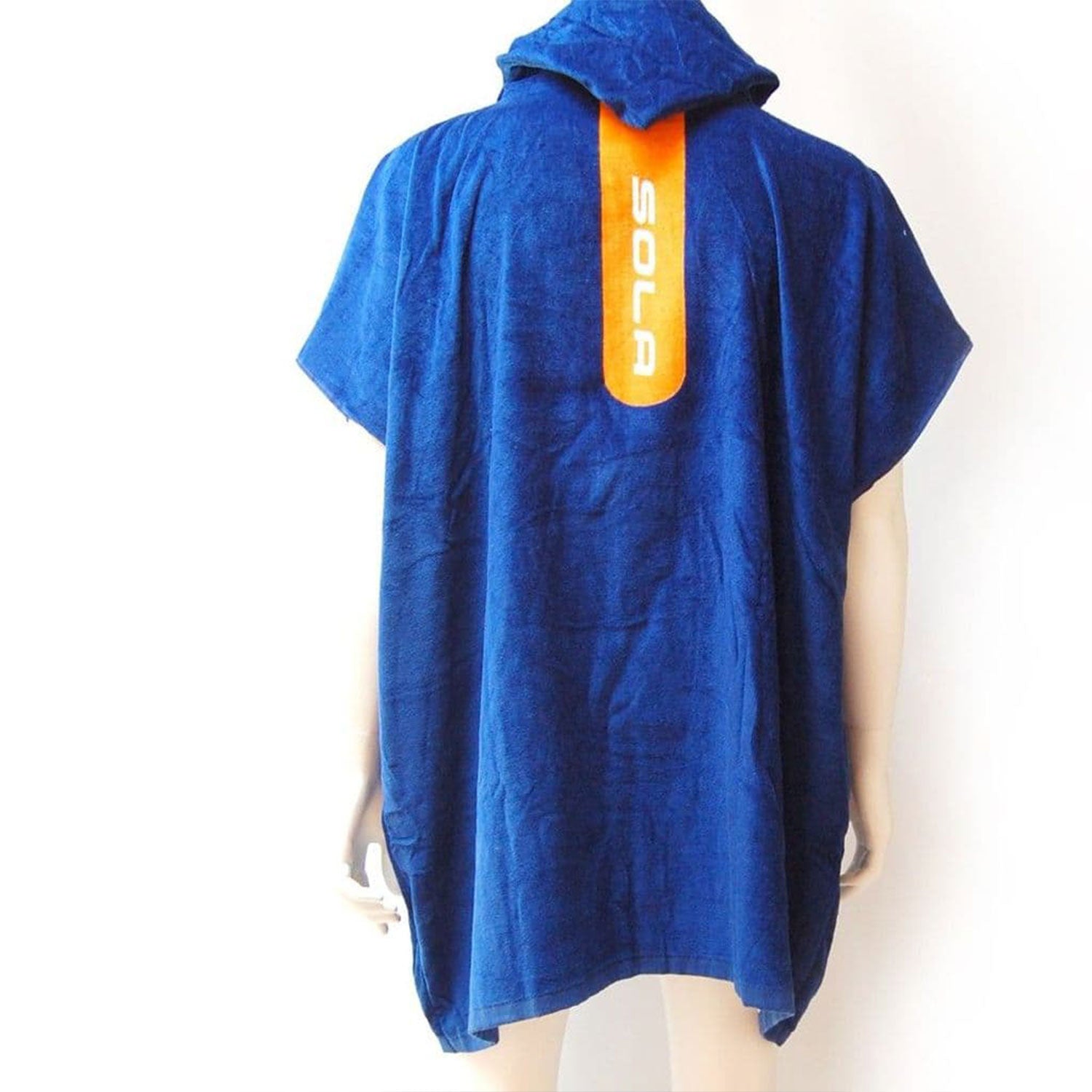 Sola Towel Changing Robe Blue