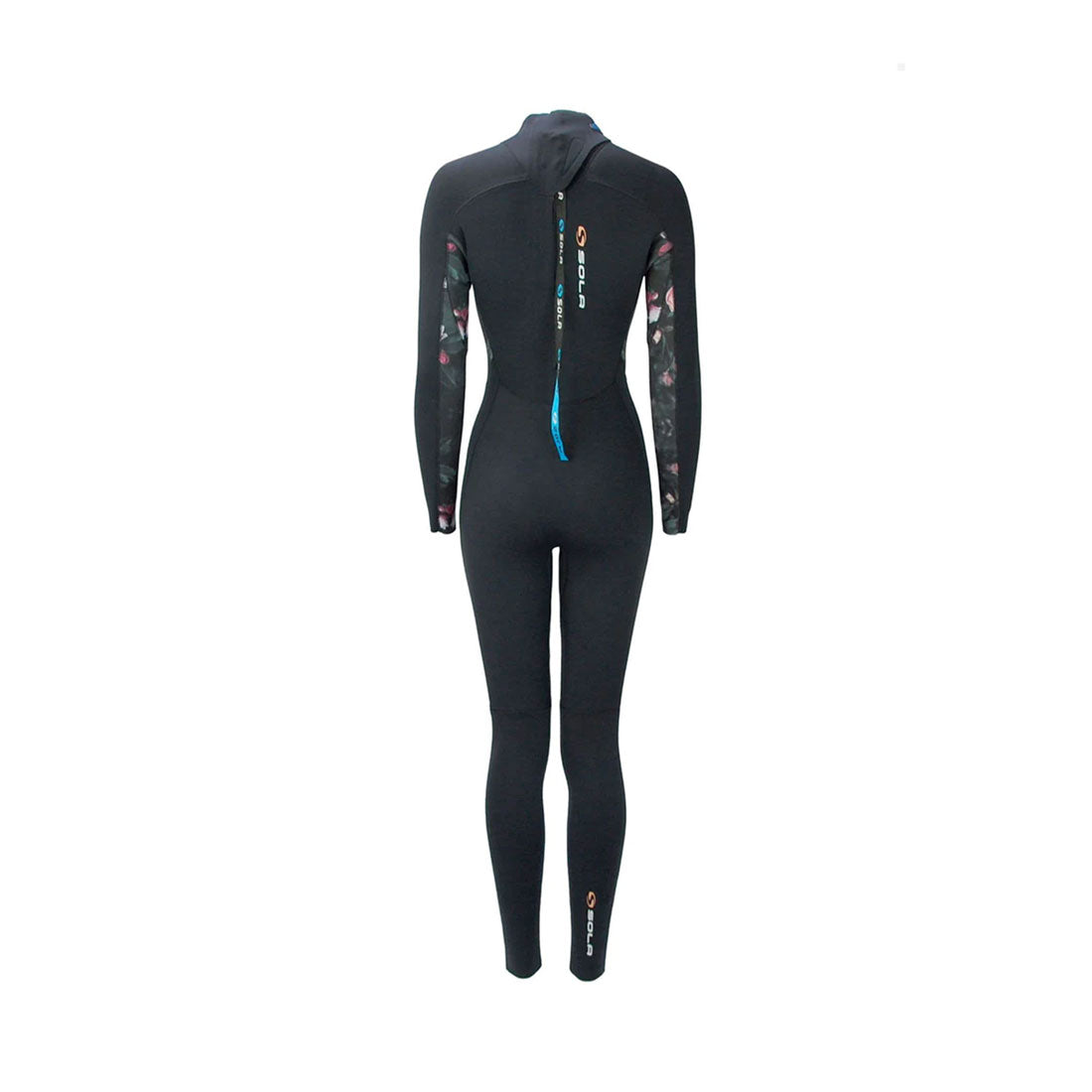 Sola Womens H20 4/3mm Full Wetsuit - Black