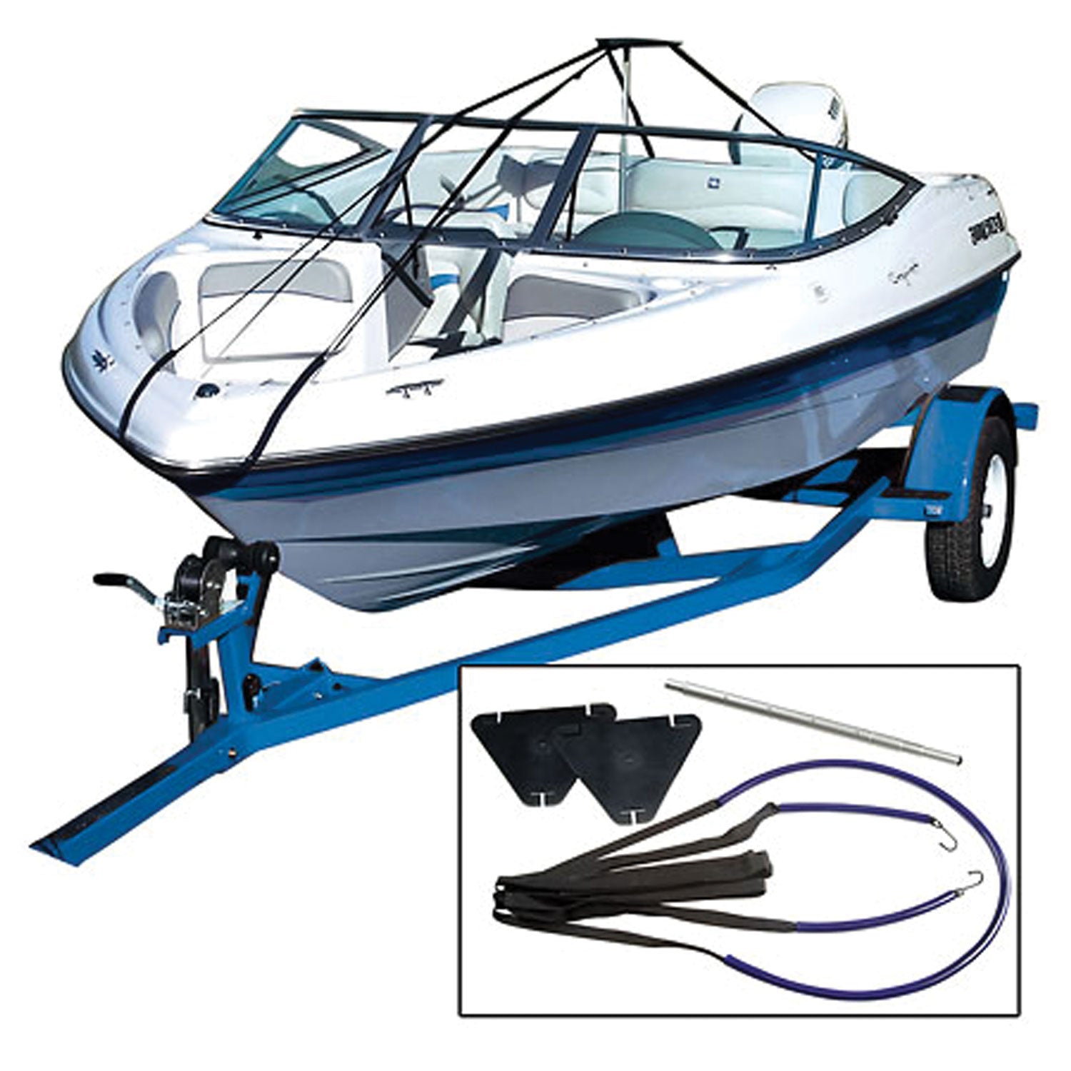 Boatworld Boat Cover Pole Stand Kit