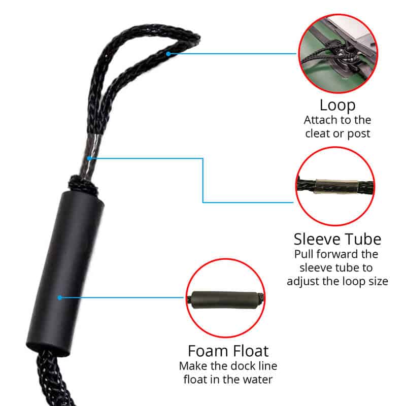 Boatworld Bungee Docking Lines Pair