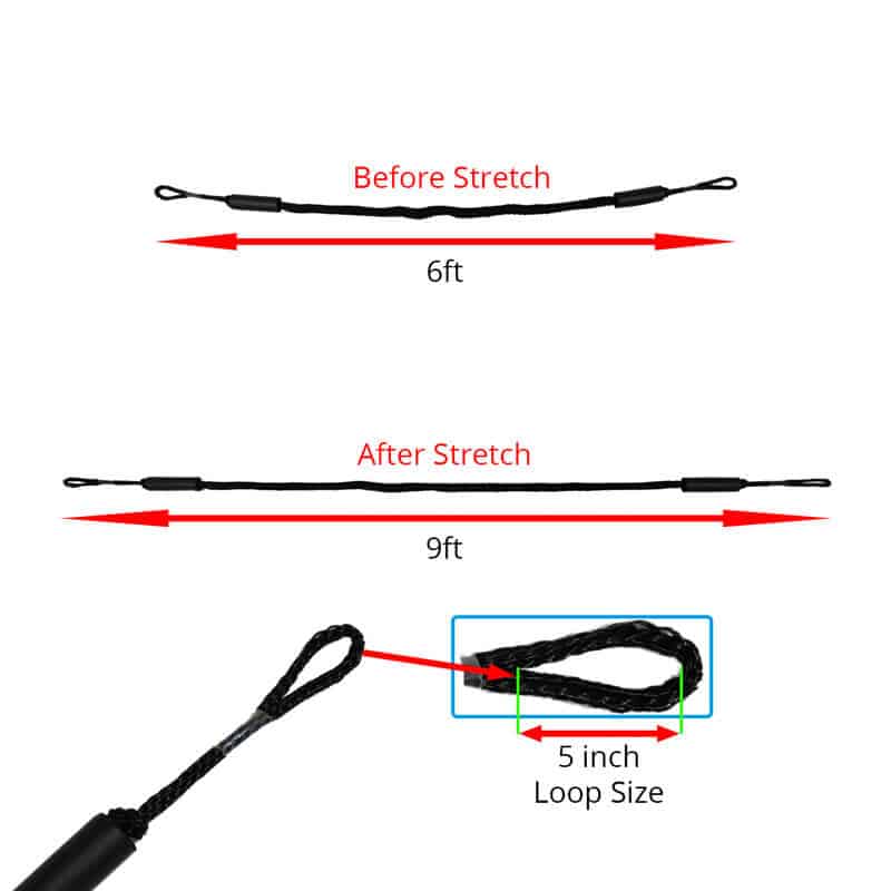 Boatworld Bungee Dock Line Singular