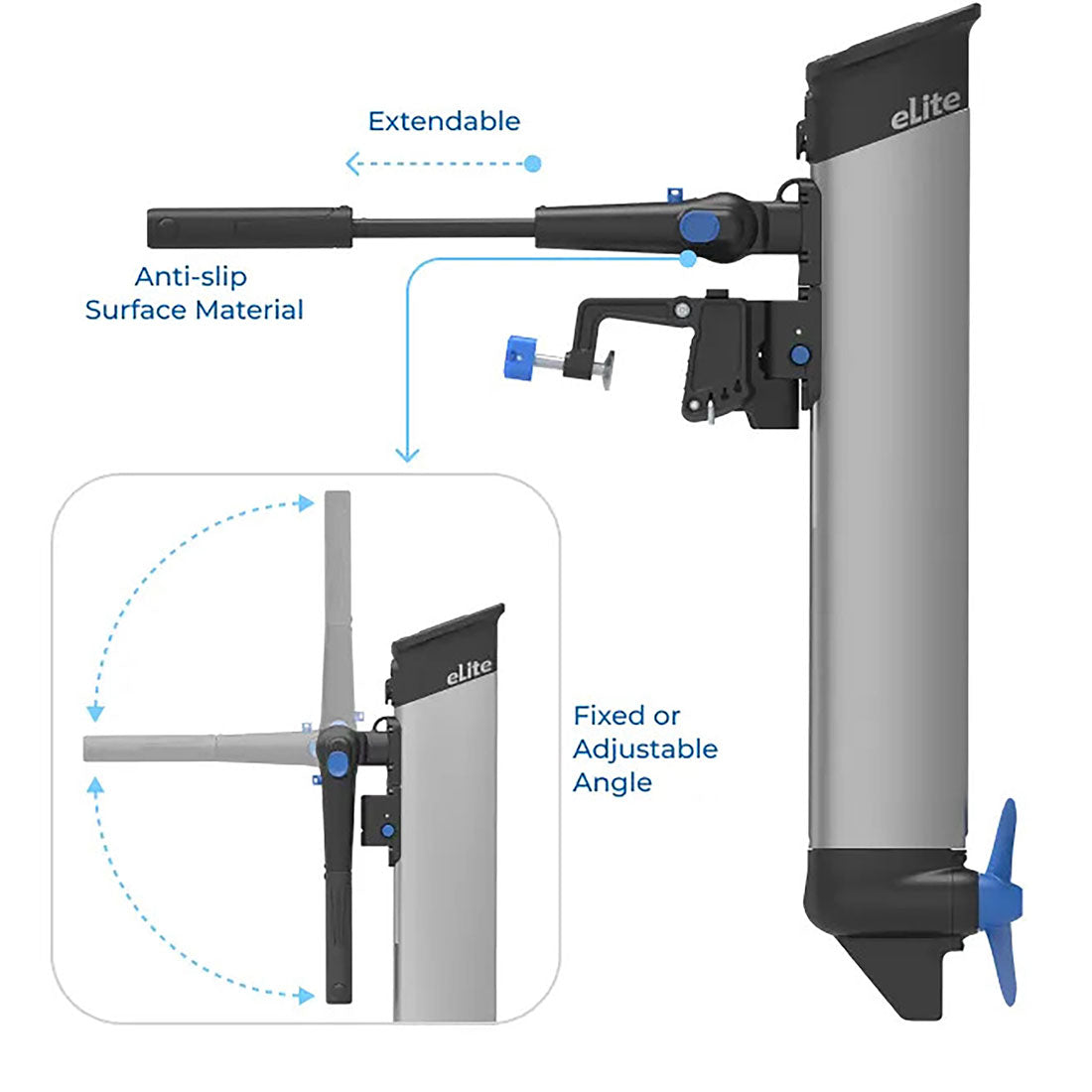 ePropulsion eLite 500W Lightweight Electric Outboard