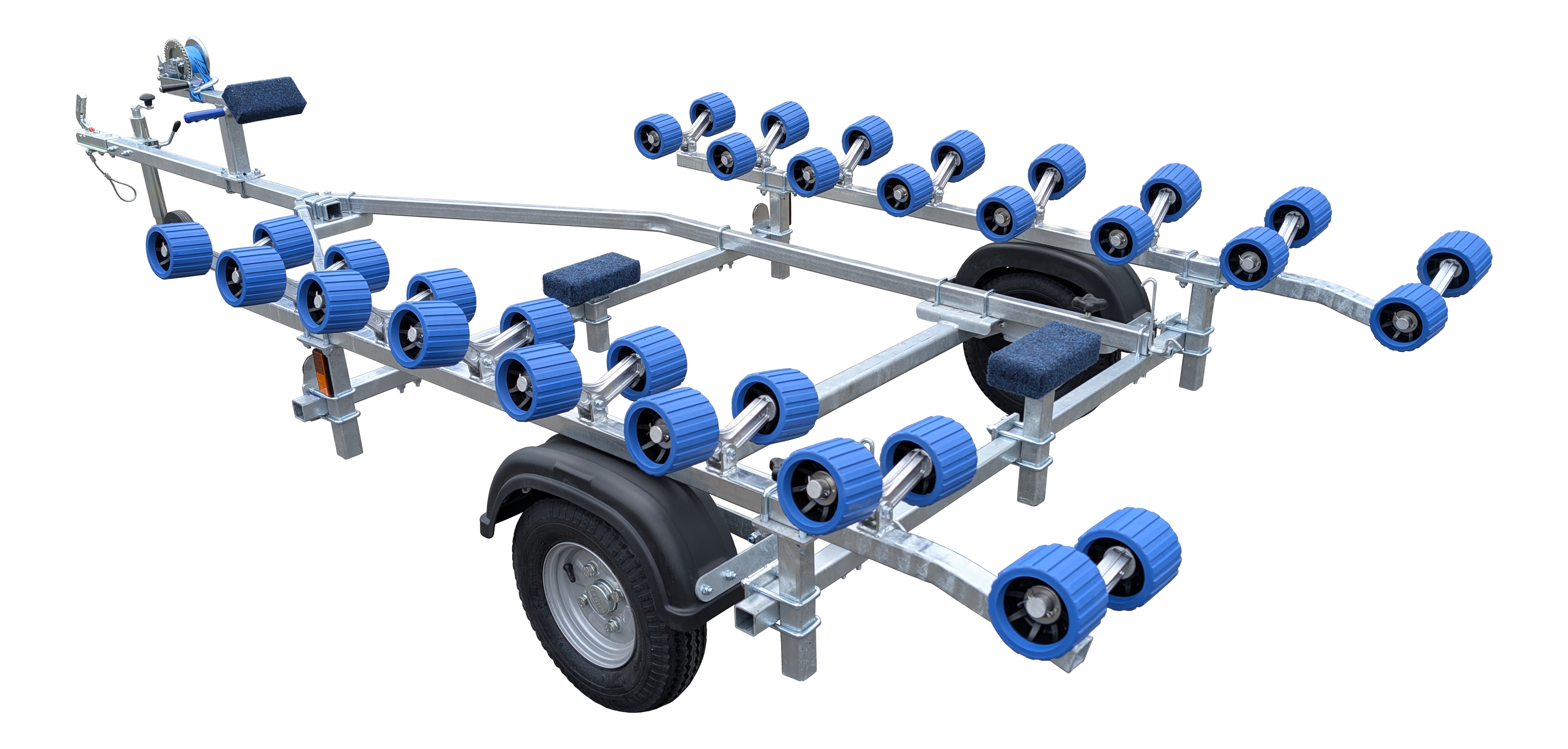Extreme 400kg Roller Galvanised Inflatable Boat Trailer