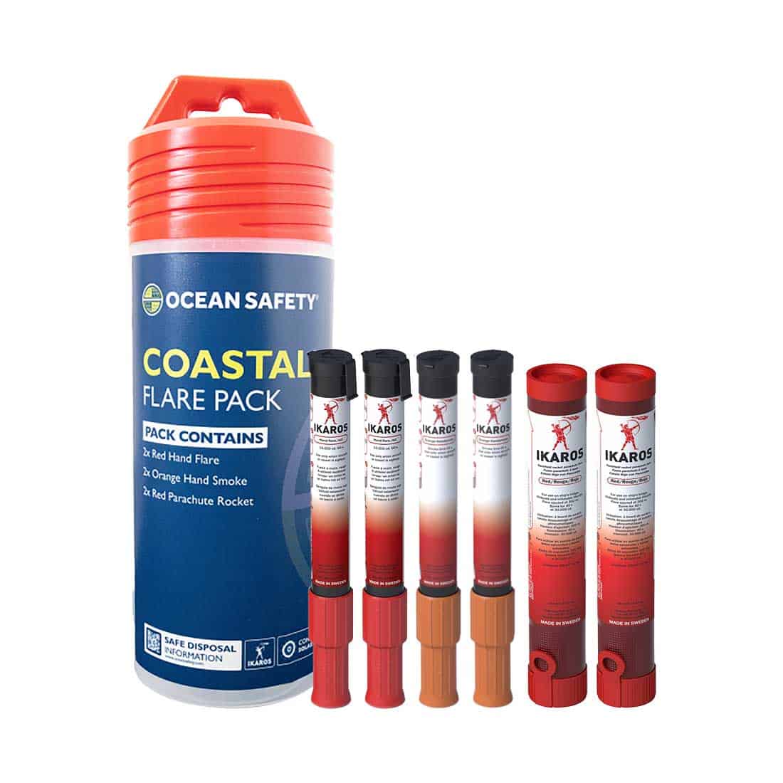 Ocean Safety Hansson Coastal Flare Pack