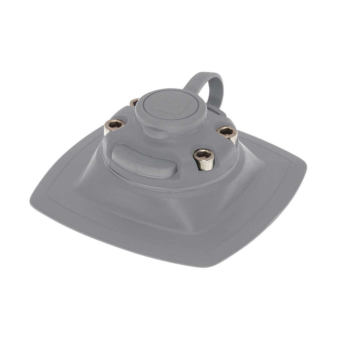 Borika FASTen Mount with Pad 110 x 110 mm Grey