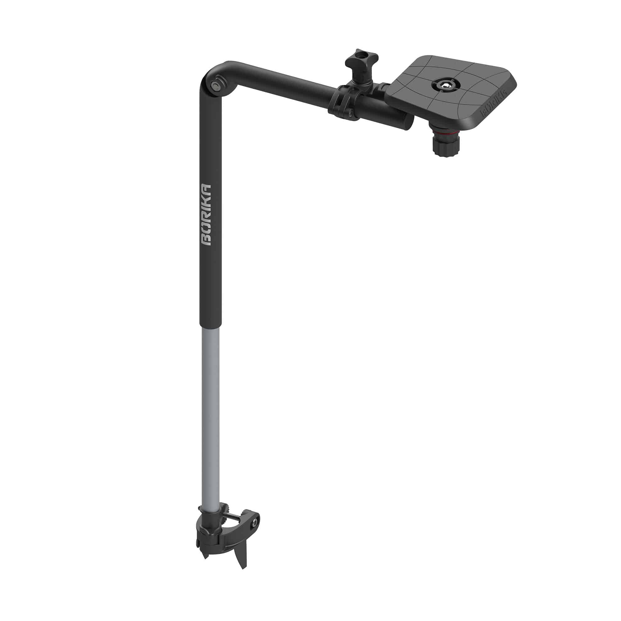 Borika FASTen Fishfinder Mount with Telescopic Transducer Holder