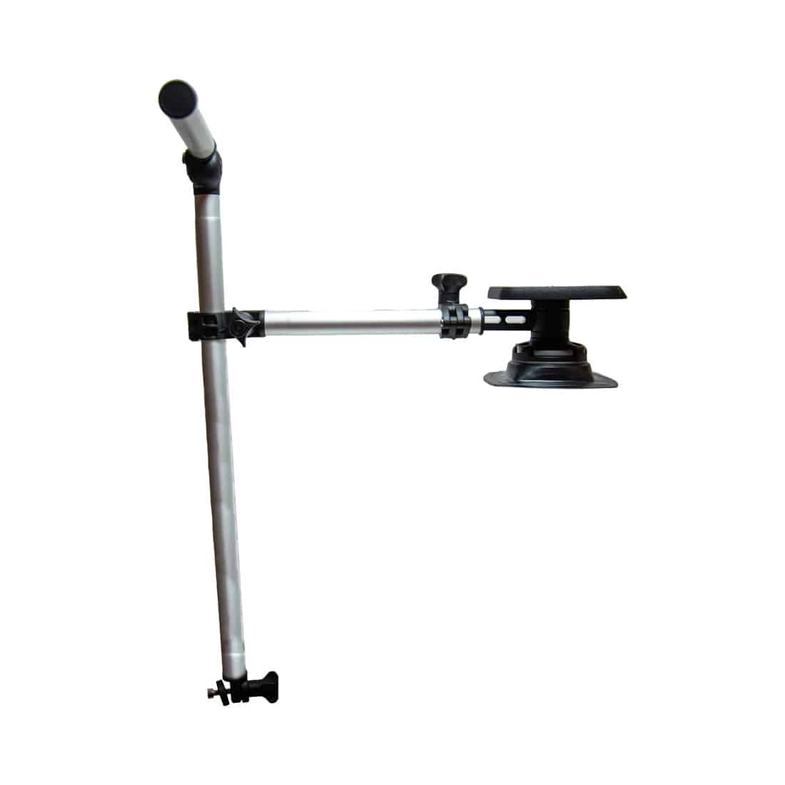 Borika FASTen Fishfinder Mount with Transducer Attachment and Mount Kit with Adjustable Arm