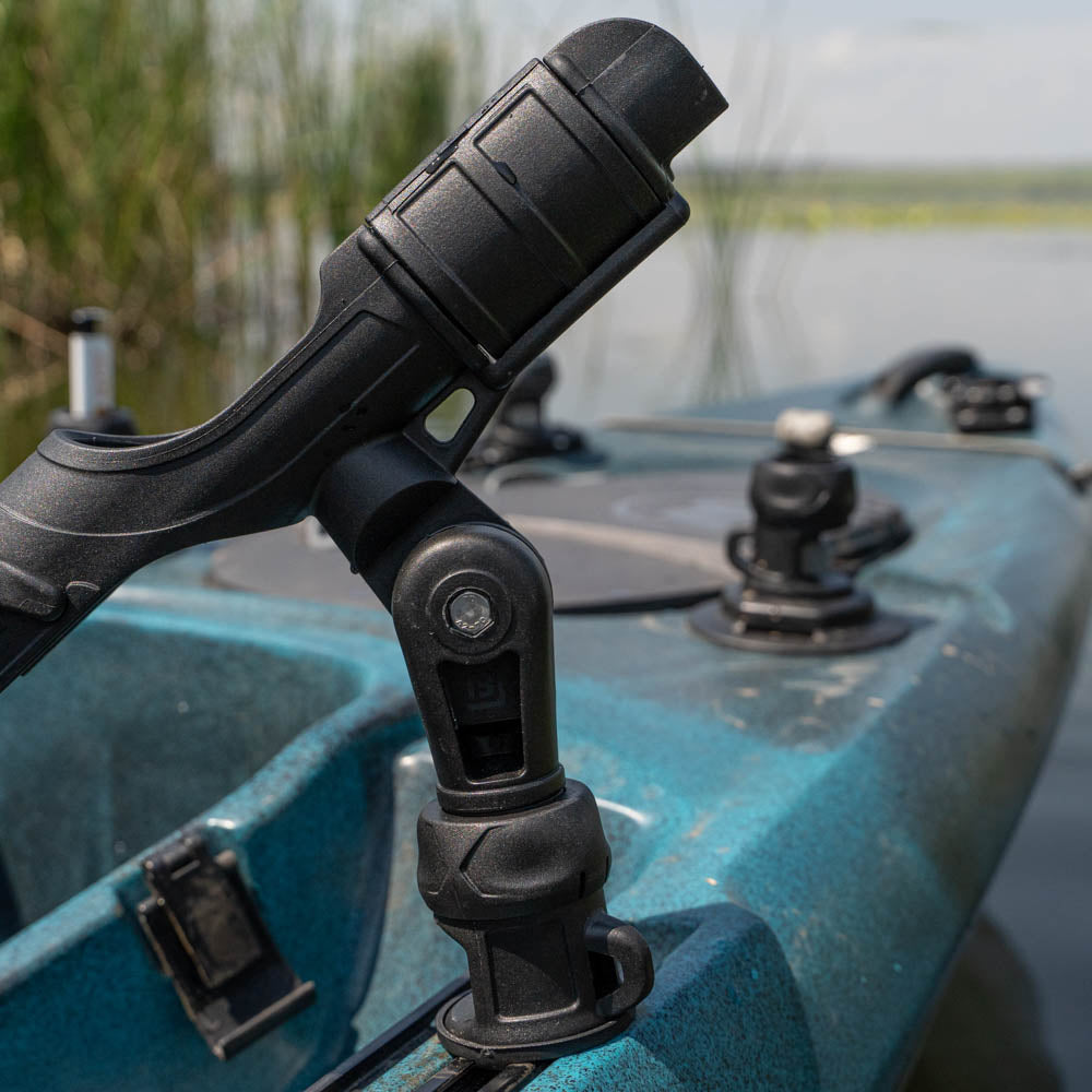 Borika FASTen Fishing Rod Holder with T-Track Adapter Mount